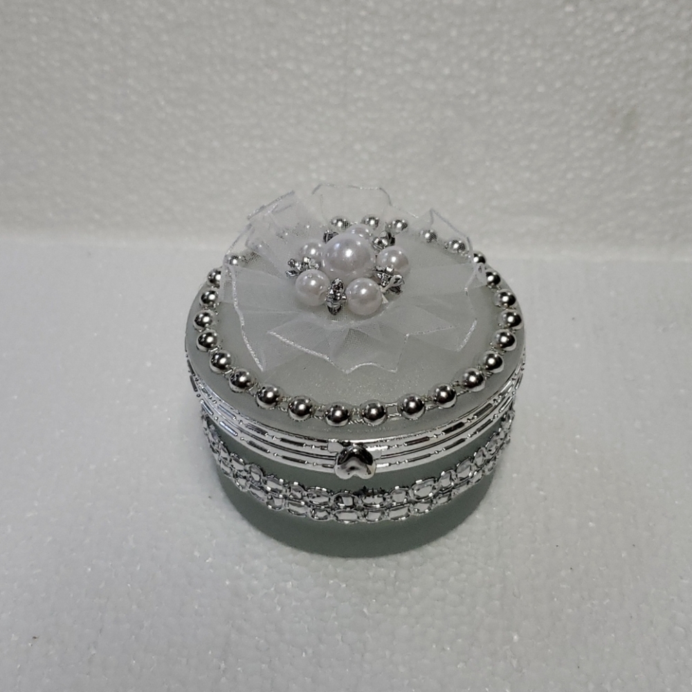 Lucky Star Party & Craft Jewelry/Storage Glass Box